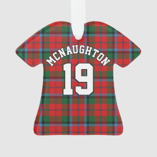 Clan MacNaughton Tartan Christmas Jersey Ornament