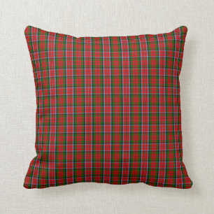 Clan MacNaughton Tartan Throw Pillow