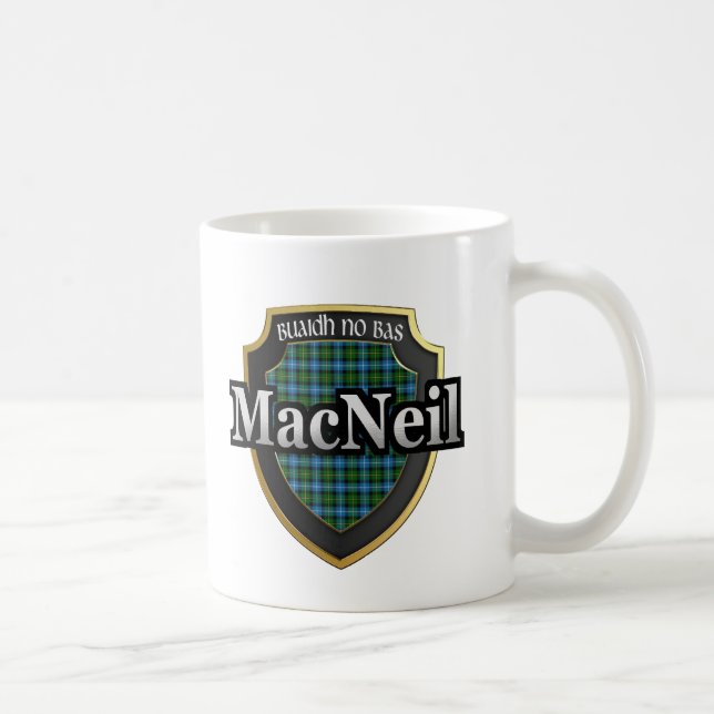 Clan MacNeil Scottish Dynasty Tartan Mugs Cups (Right)