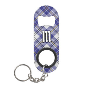 Clan MacPherson Blue Dress Tartan Keychain Bottle Opener