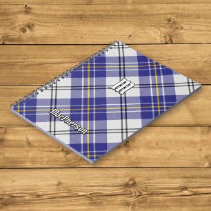 Clan MacPherson Blue Dress Tartan Notebook