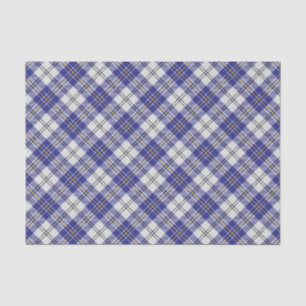 Clan MacPherson Blue Dress Tartan Tissue Paper