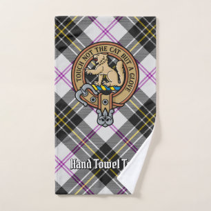 Clan MacPherson Crest over Dress Tartan Bath Towel Set