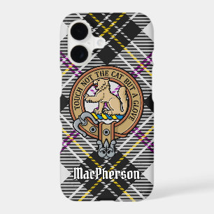 Clan MacPherson Crest sur le tatan de robe