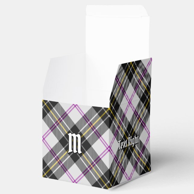 Clan MacPherson Dress Tartan Favour Box (Opened)