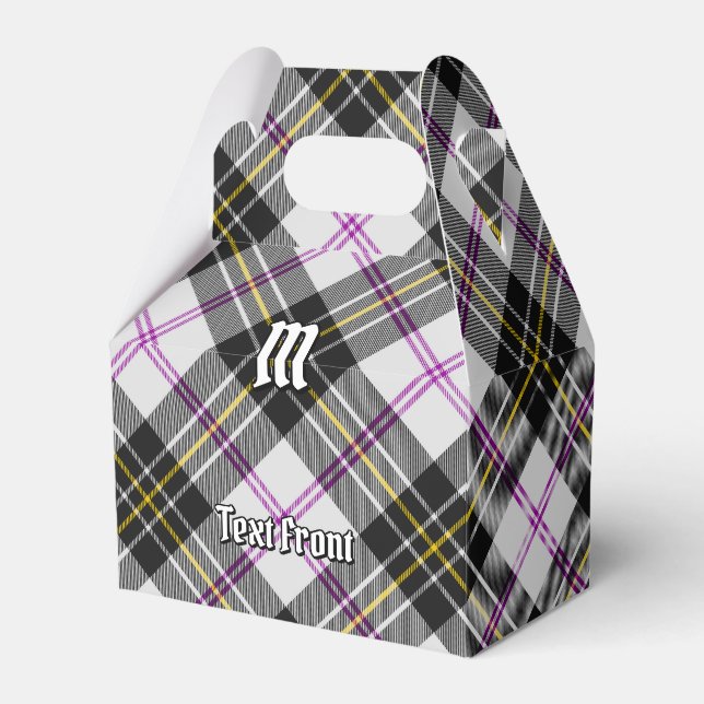 Clan MacPherson Dress Tartan Favour Box (Front Side)