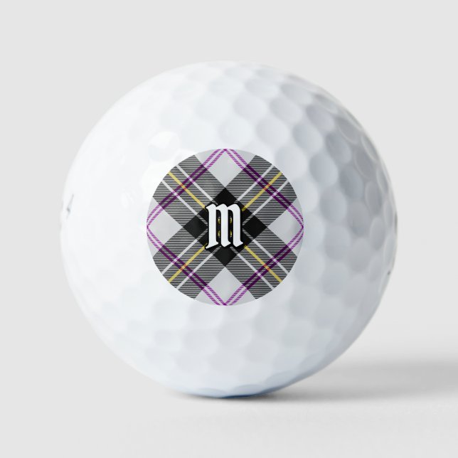 Clan MacPherson Dress Tartan Golf Balls (Front)