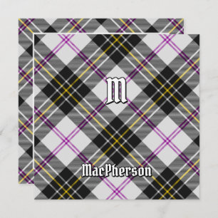 Clan MacPherson Dress Tartan Invitation