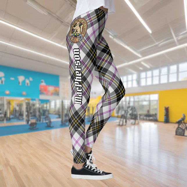 Clan MacPherson Dress Tartan Leggings (Creator Uploaded)