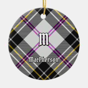 Clan MacPherson habit Tartan céramique ornement