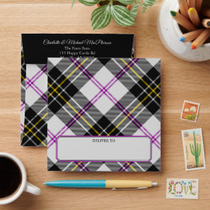 Clan MacPherson habit Tartan Enveloppe