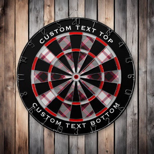 Clan MacPherson Hunting Tartan Dart Board