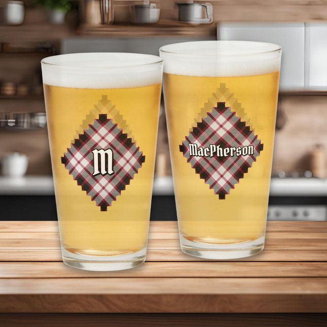 Clan MacPherson Hunting Tartan Glass (Creator Uploaded)