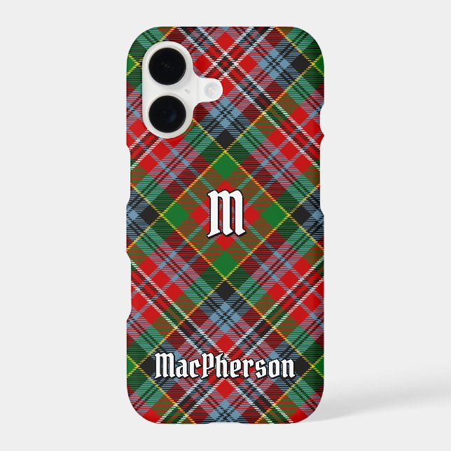 Clan MacPherson Tartan Coque-Mate coque iphone (Verso)