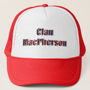Clan Macpherson Tartan Name, Truckers Hat