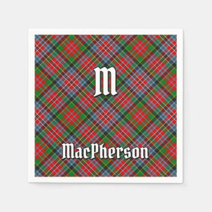 Clan MacPherson Tartan Napkins