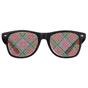 Clan MacPherson Tartan Retro Sunglasses