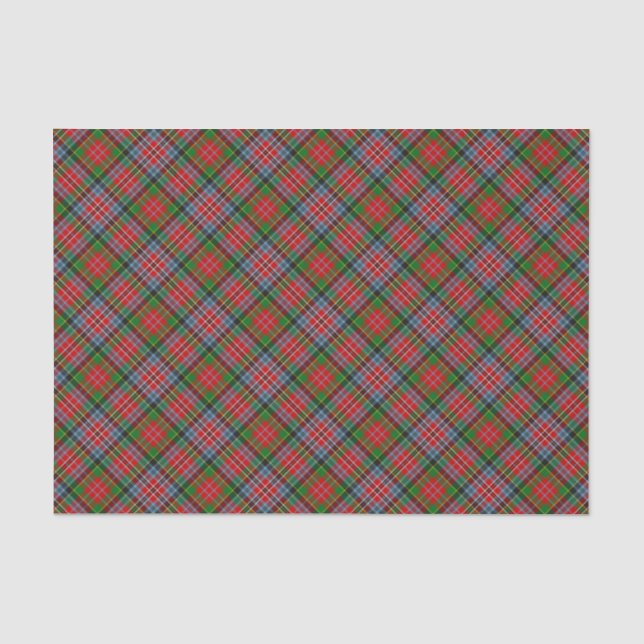 Clan MacPherson Tartan Tissue Paper (Front)