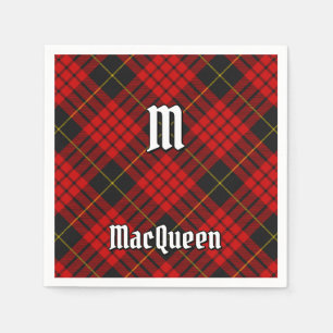 Clan MacQueen Tartan Napkin