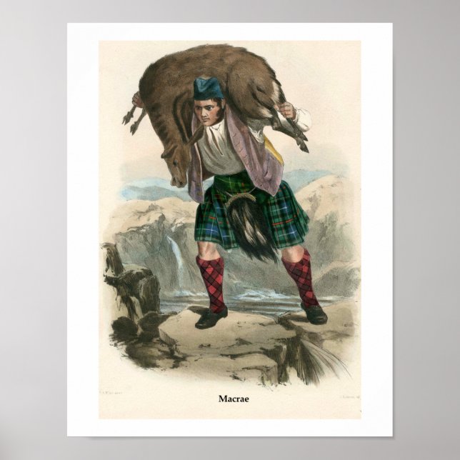 Clan Macrae Poster (Front)