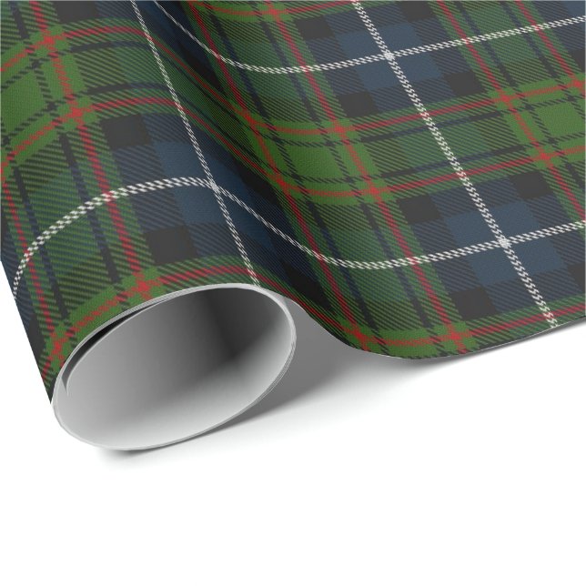 Clan MacRae Scottish Tartan Wrapping Paper (Roll Corner)