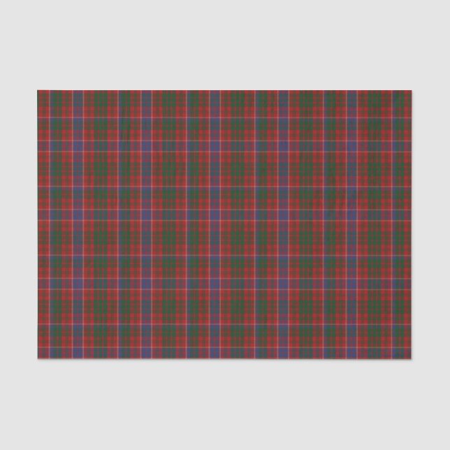 Clan MacRae Tartan Plaid Tissue Paper (Front)