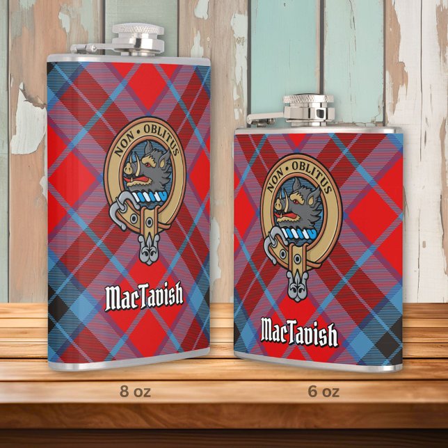 Clan MacTavish Crest Flask (Creator Uploaded)