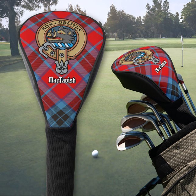 Clan MacTavish Crest Golf Head Cover (Creator Uploaded)