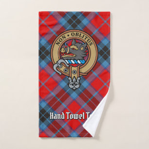 Clan MacTavish Crest sur Tartan
