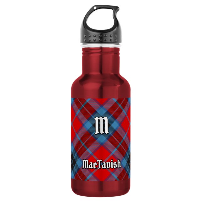 Clan MacTavish Tartan 532 Ml Water Bottle (Front)