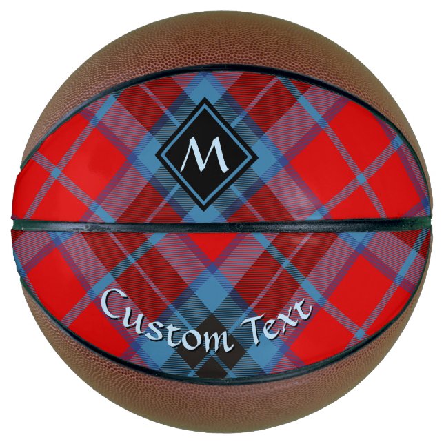 Clan MacTavish Tartan Basketball (Front)