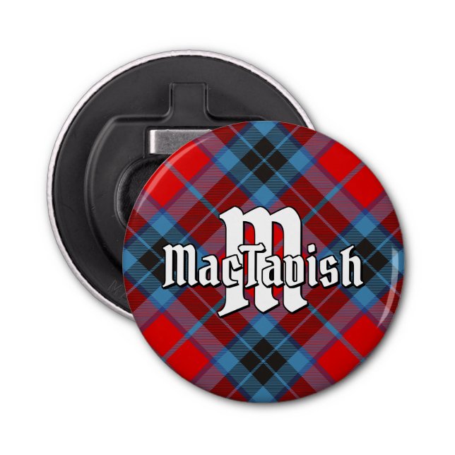 Clan MacTavish Tartan Bottle Opener (Front)