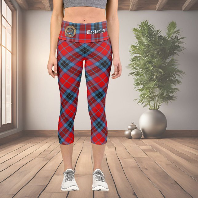 Clan MacTavish Tartan Capri Leggings (Creator Uploaded)