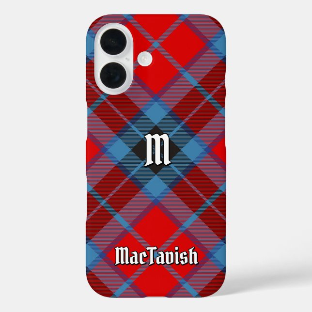 Clan MacTavish Tartan Case-Mate iPhone Case (Back)