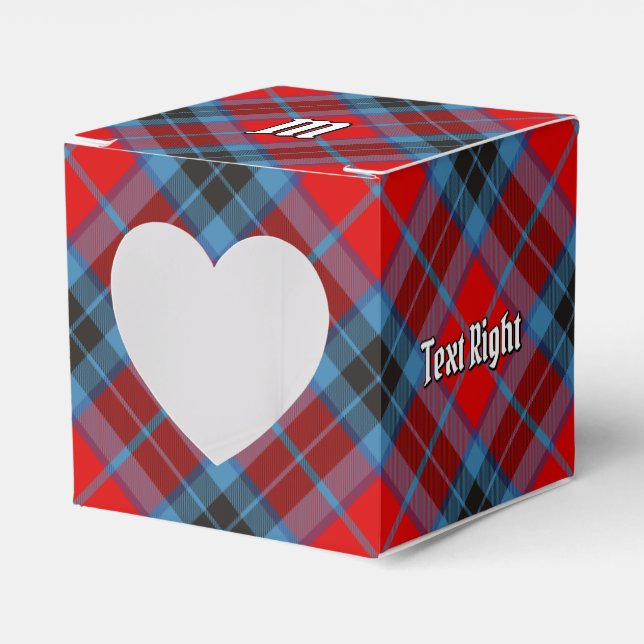 Clan MacTavish Tartan Favor Box (Front Side)