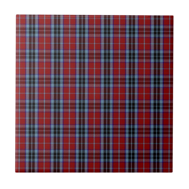 Clan MacTavish Tartan Tile (Front)