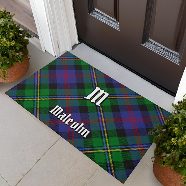 Clan Malcolm Tartan Doormat (Creator Uploaded)