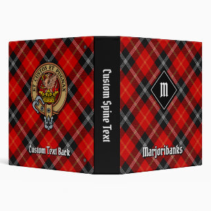 Clan Marjoribanks Tartan Binder