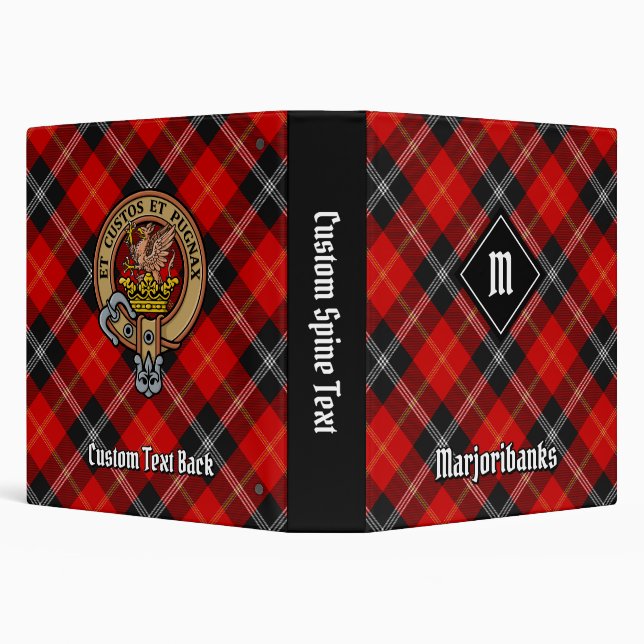 Clan Marjoribanks Tartan Binder (Background)