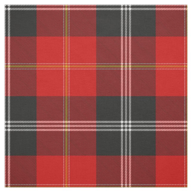 Clan Marjoribanks Tartan Fabric (Swatch)