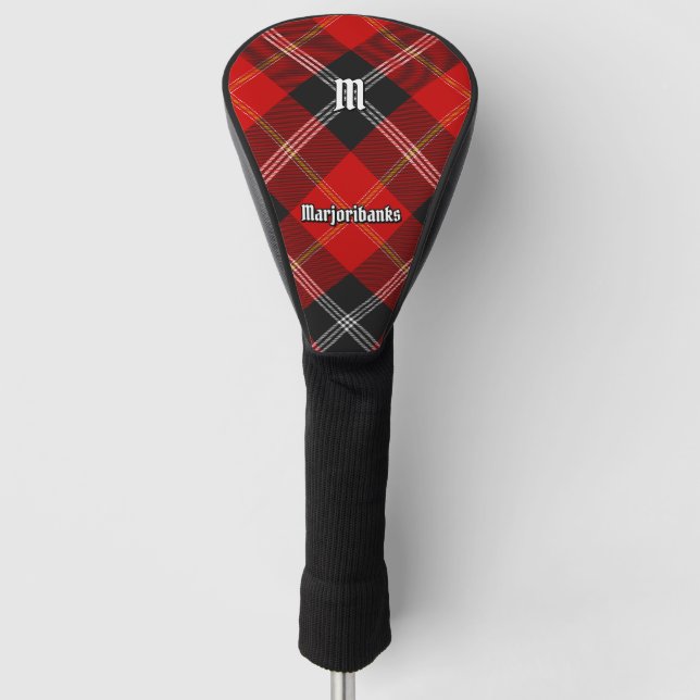 Clan Marjoribanks Tartan Golf Head Cover (Front)