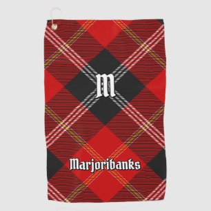 Clan Marjoribanks Tartan Golf Towel