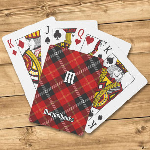 Clan Marjoribanks Tartan Playing Cards