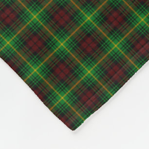 Clan Martin Tartan Fleece Blanket