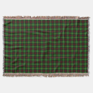Clan Martin Tartan Throw Blanket