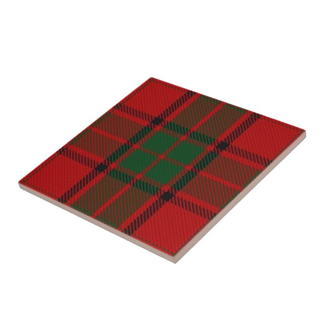 Clan Maxwell Scottish Expressions Tartan Tile (Side)
