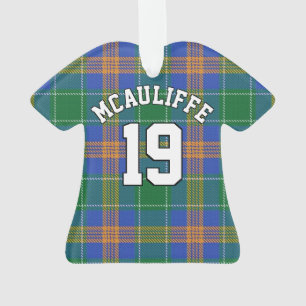 Clan McAuliffe MacAuliffe Tartan Christmas Jersey