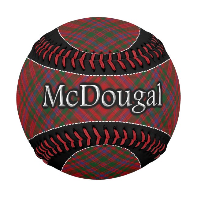 Clan McDougal MacDougall Scottish Dream Tartan Baseball (Front)