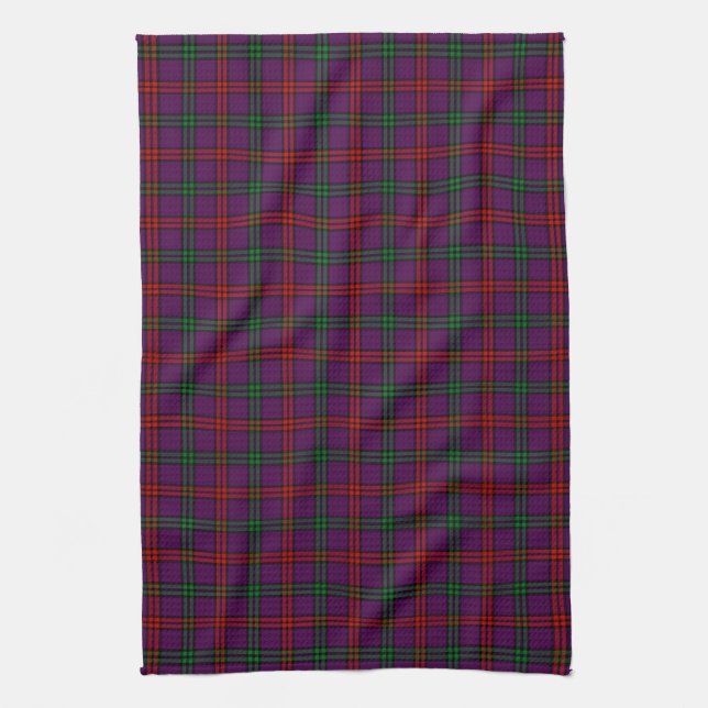 Clan Montgomery Tartan Kitchen Towel (Vertical)