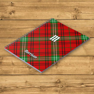 Clan Morrison Carnet rouge Tartan